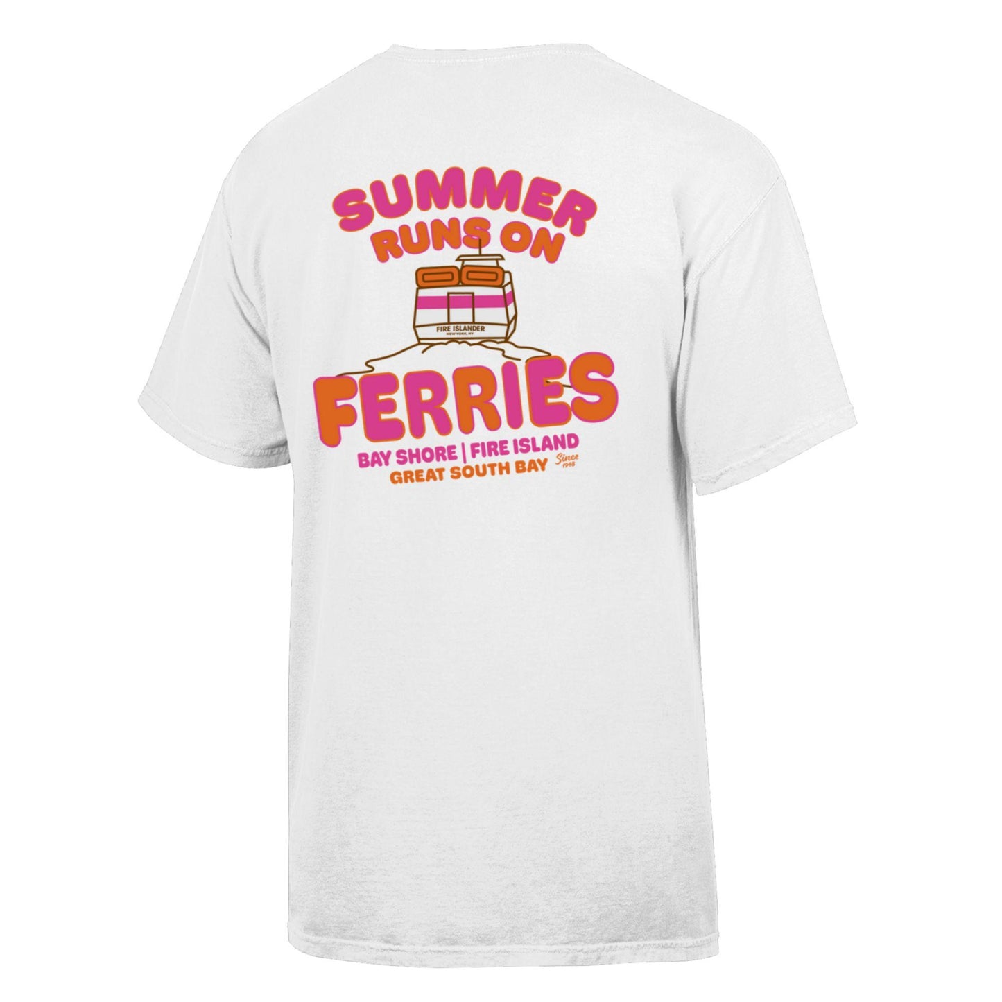 Limited Edition Summer Runs on Ferries T-shirt